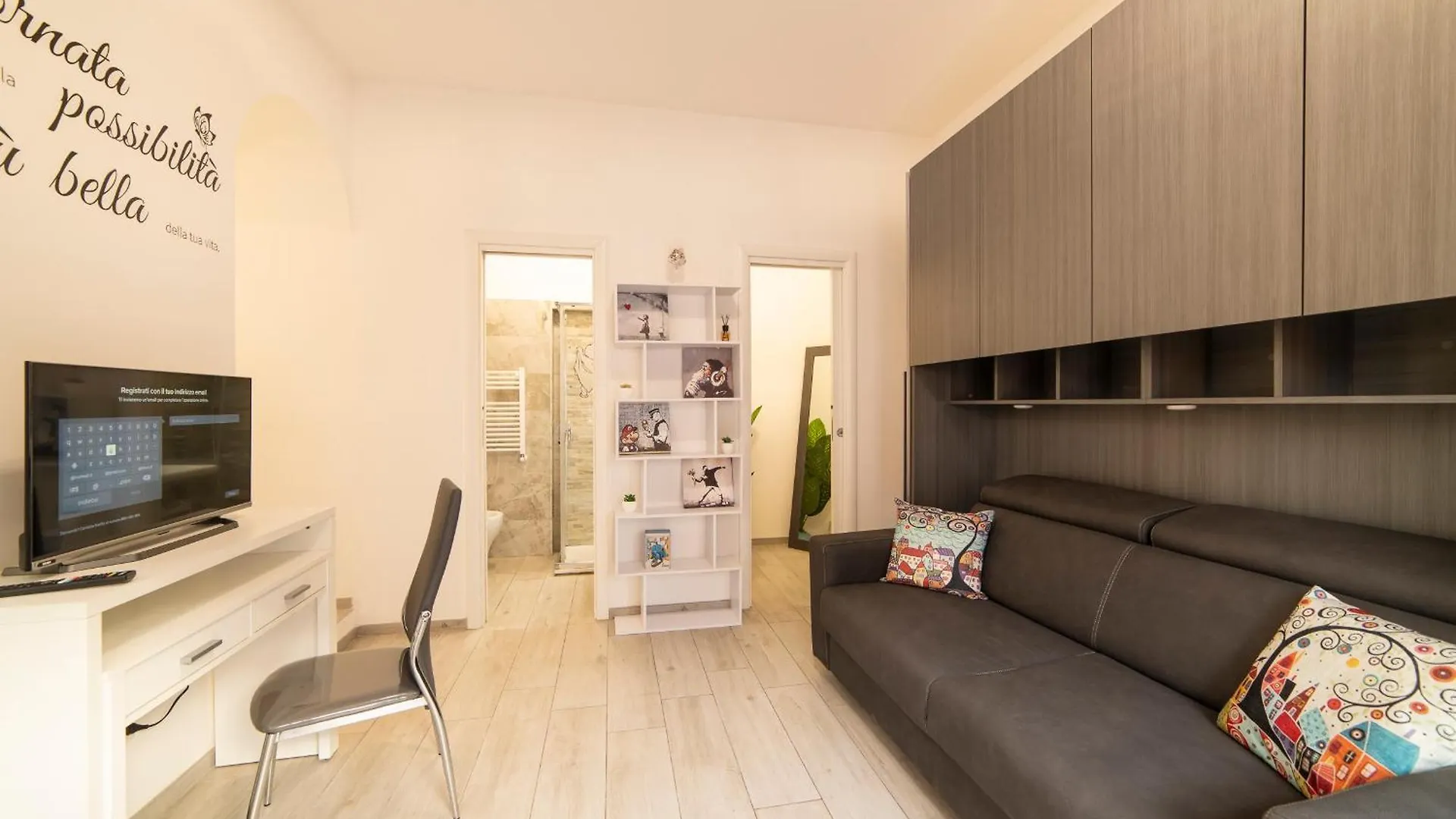 Apartment Smart Home - Trilocale Con Parcheggio Privato Rome