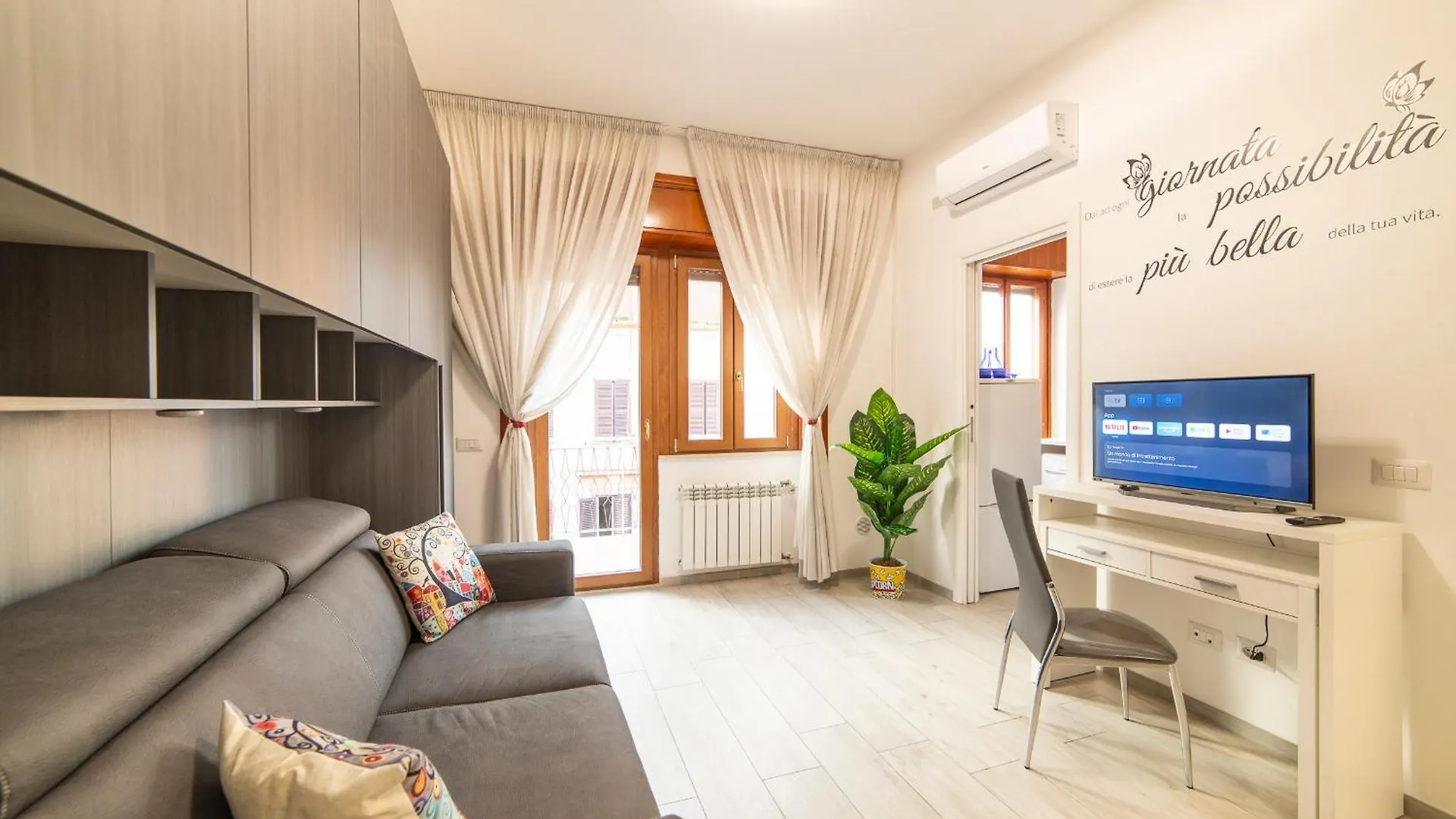 Smart Home - Trilocale Con Parcheggio Privato Rome