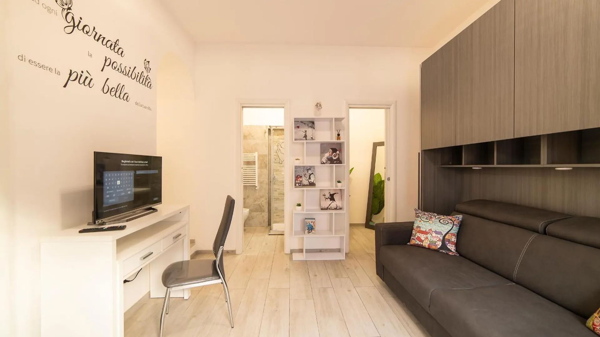 アパート Smart Home - Trilocale Con Parcheggio Privato ローマ イタリア